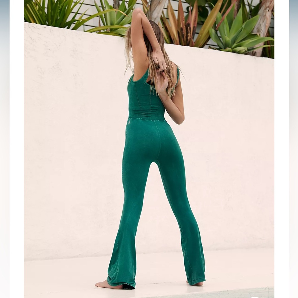 FP Movement by Free People Green Jumpsuit